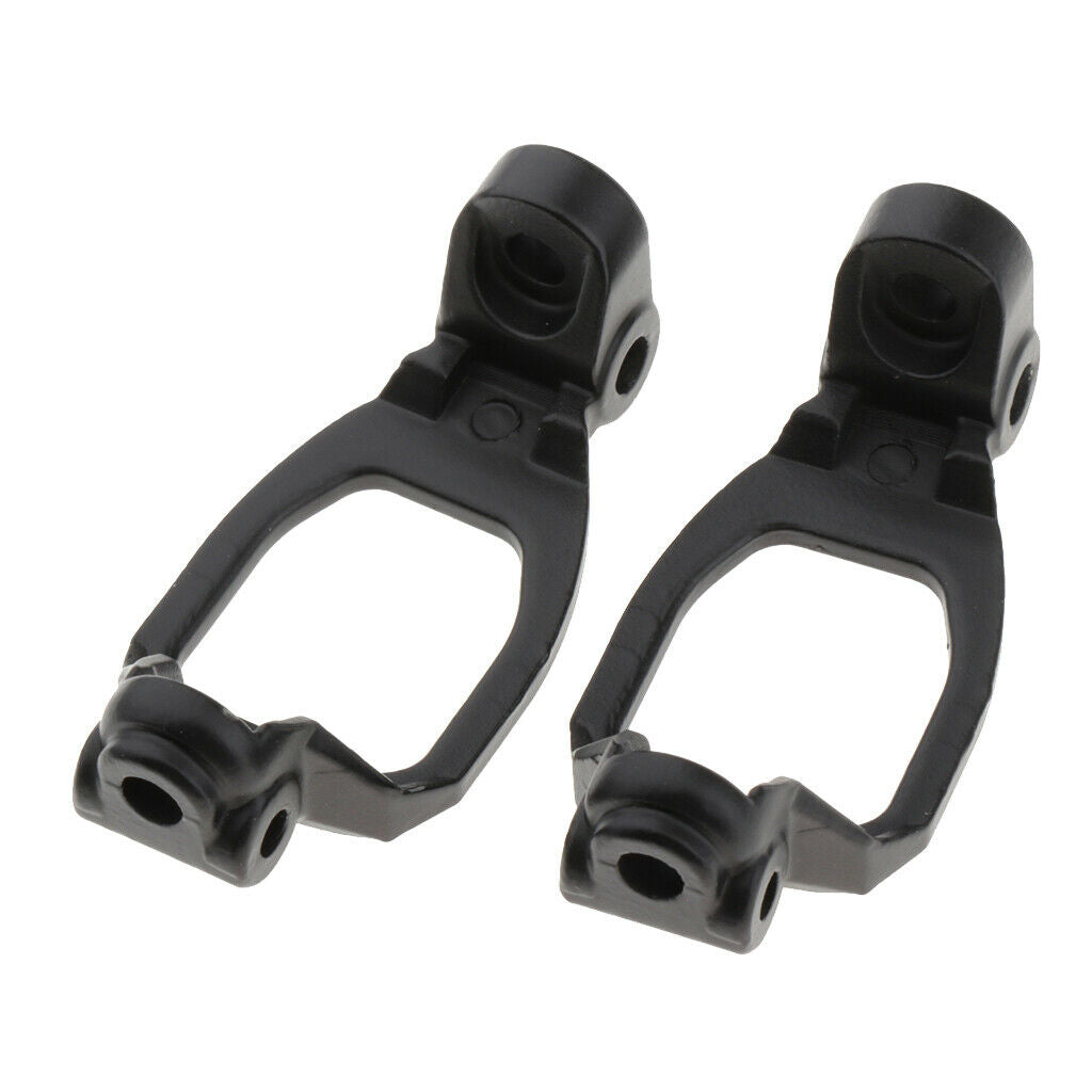 2Pcs Steering Linkage Mounting Black for HG-P408 Remote Control Car Upgrade