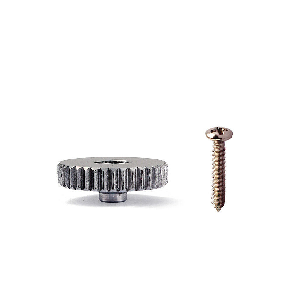 Guitar Belt Strap Lock Knob With Mounting Screw For