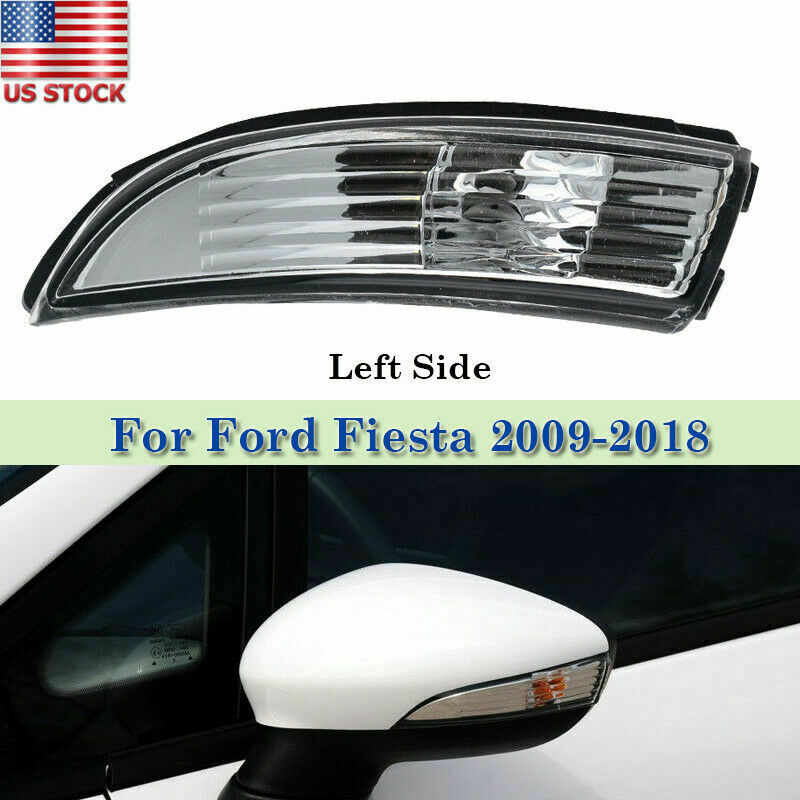 Front Driver Side Door Mirror Turn Signal Light Housing Fit Ford Fiesta 2009-15