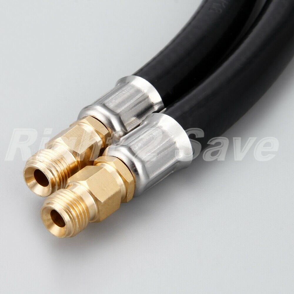 12inch BBQ RV Pigtail Propane Hose Connector -Acme x1/4" Male NPT- 1feet 2Pcs