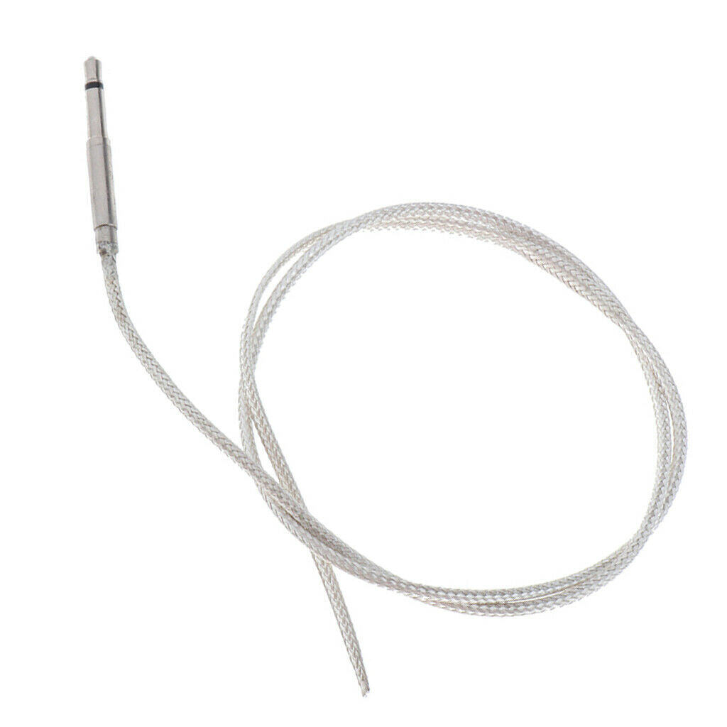 Set of 3 Transducer Piezo Pickup Cable for Bass Guitars 2.5 mm Audio Plug