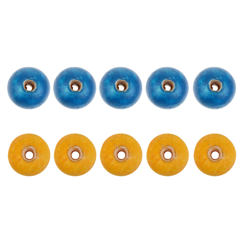 10 Pcs 10x10cm Safety Rope Line Floats Ball, Use For Lane Markers, Swimming Pool