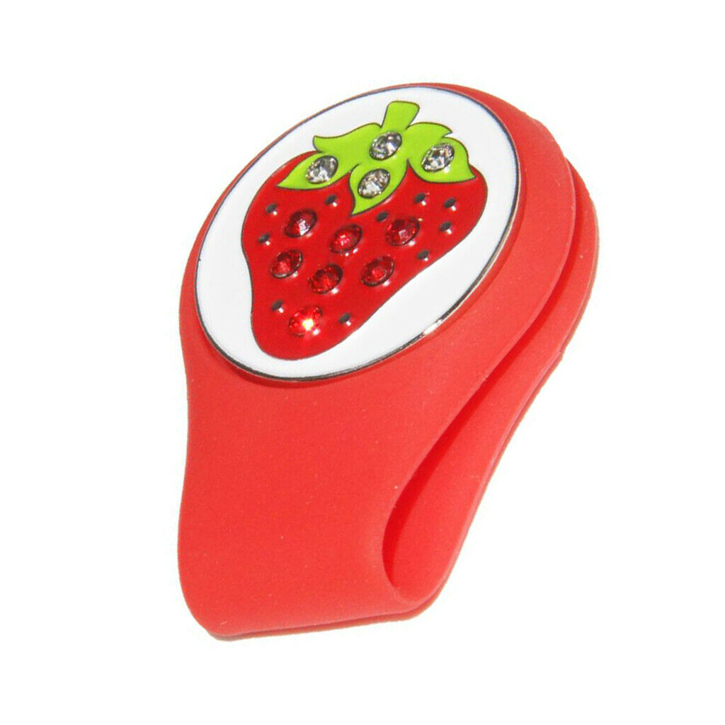 Pieces Magnetic Clip Golf Marker Clamp Detachable Pattern Plate Collar Clip