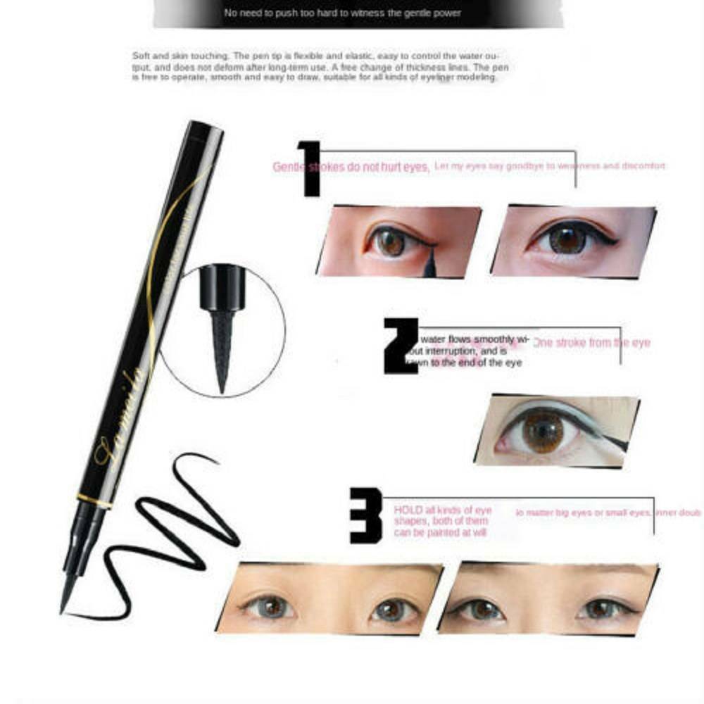 Hot Liquid Eye Liner Pen Pencil Black Waterproof Eyeliner Makeup-Beauty Cosmetic