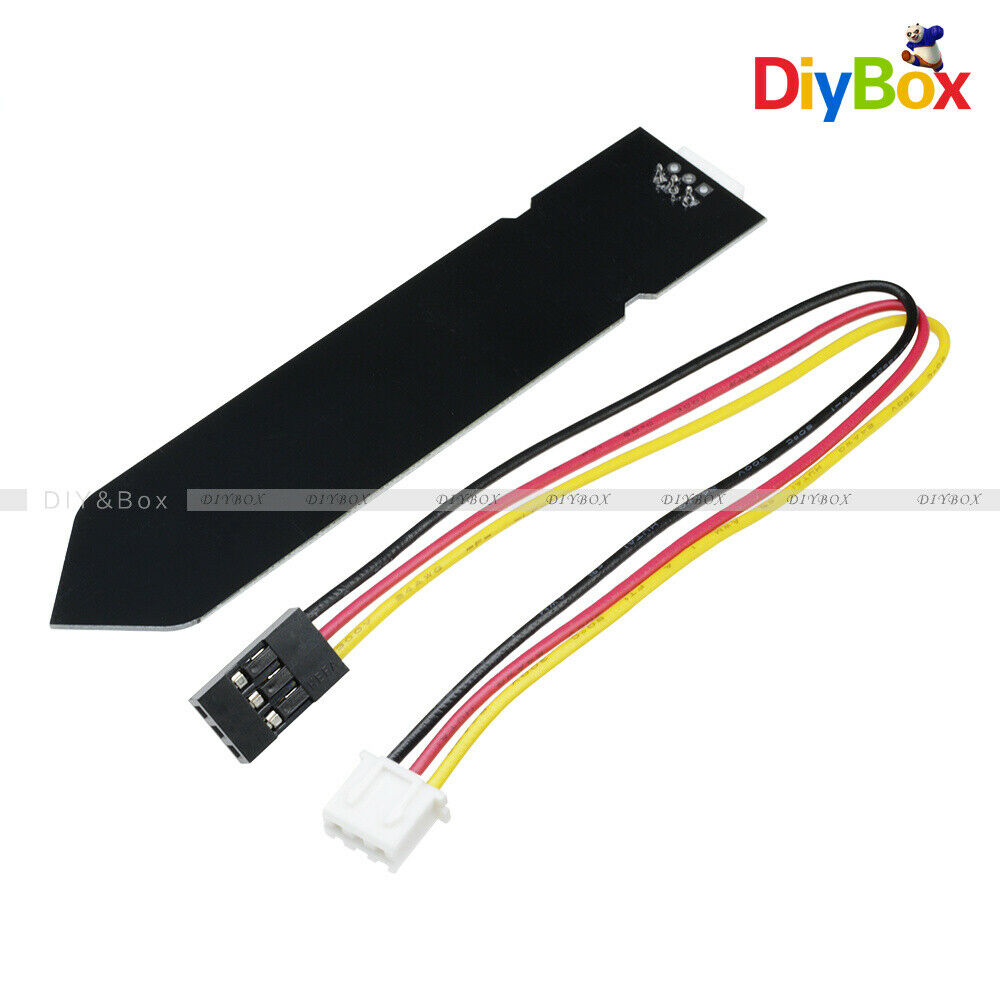 [5PCS] Analog Capacitive Soil Moisture Sensor V1.2 Corrosion Resistant w/ Cable