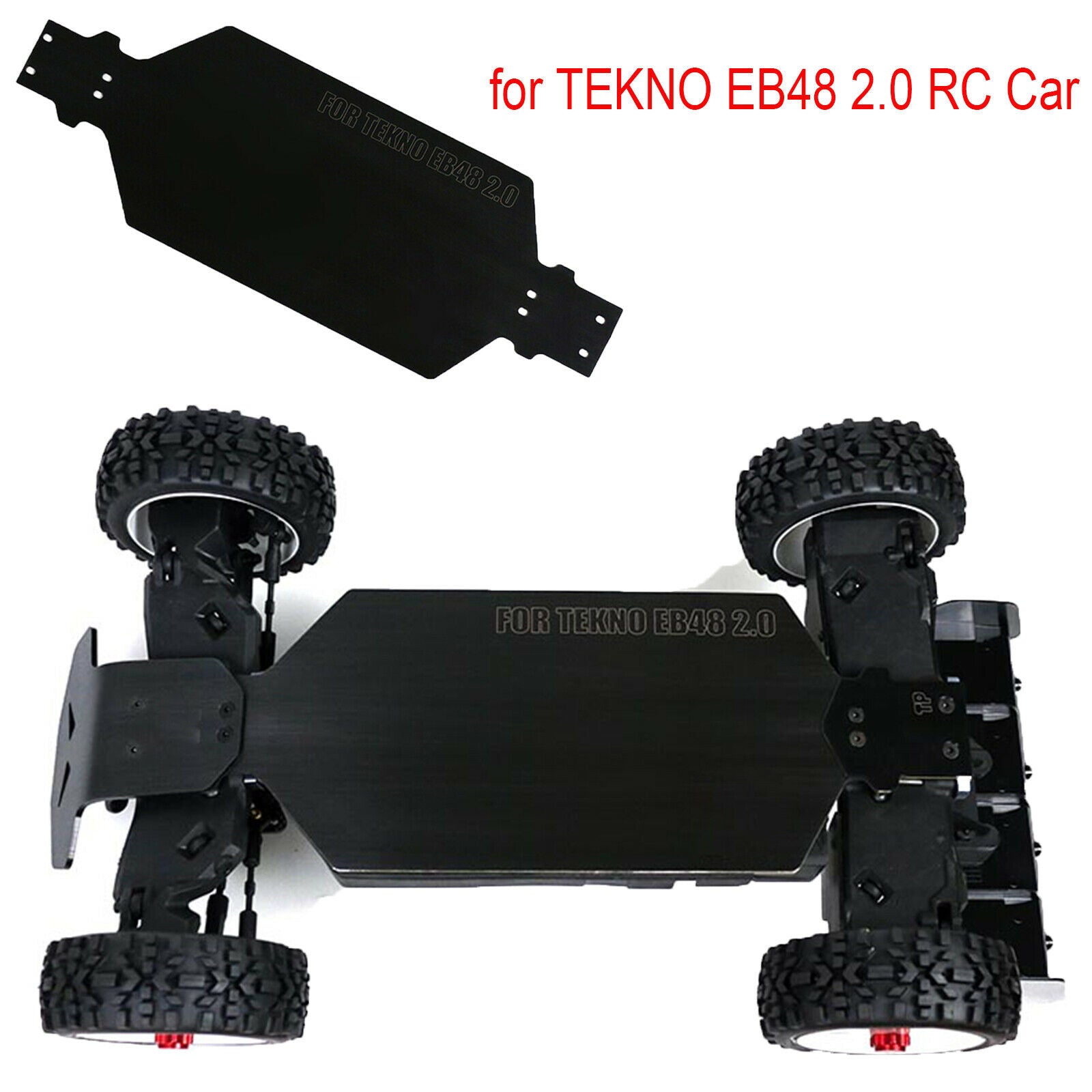 For TEKNO EB48 2.0 RC Crawler Car Chassis Armor Guard Protective Board Parts