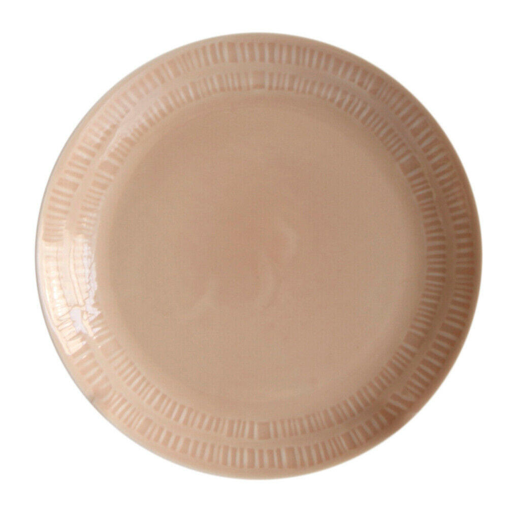 Rustic Dinner Plate, Round Serving Plate Set, Pink, Ideal for Weddings, Parties,