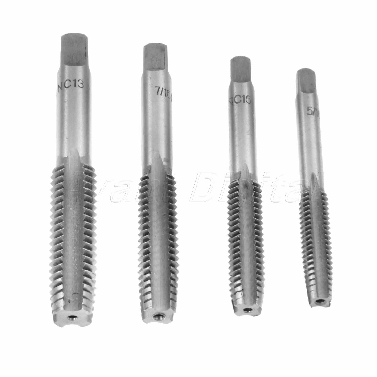 1 Set Woodworking Tool Kit Tapping Screw Tap & Threading Die & Wrench Holder