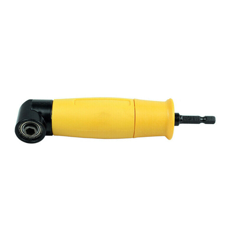 90Â° Right Angle Extension Screwdriver Socket Adapter Drill Attachment Tool 1/4''