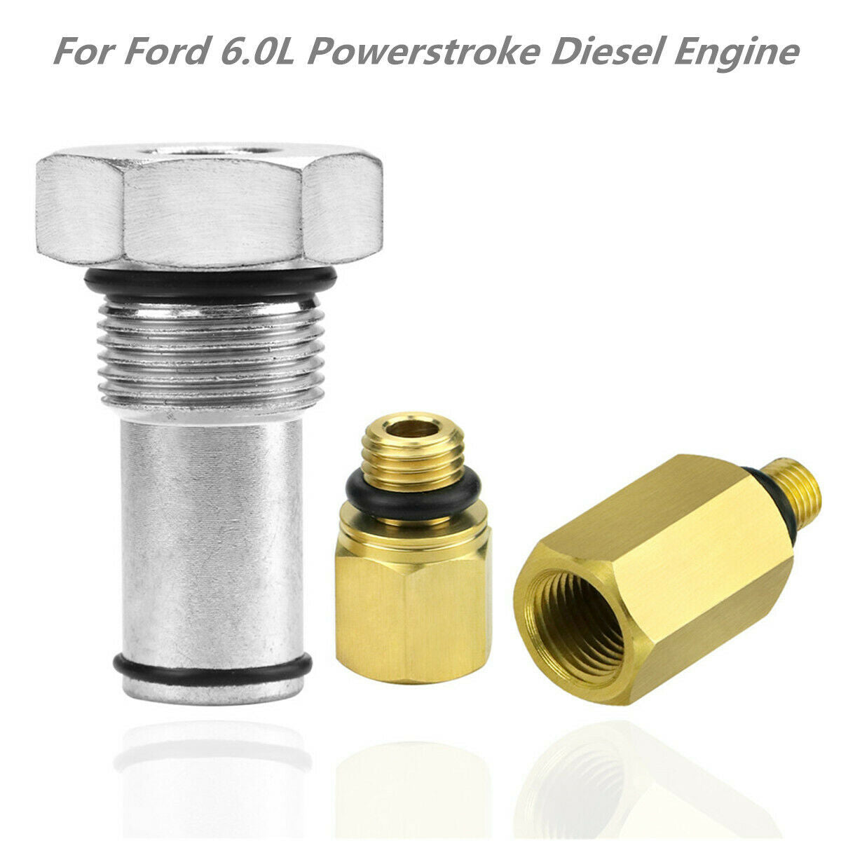 Air Test Fittings & Oil Rail Leak Test Tool For Ford 6.0L Powerstroke Oil System