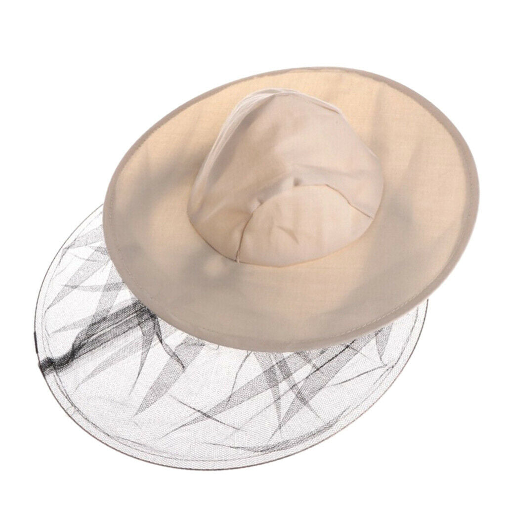 Beekeeping Veil Hat Anti-mosquito Insect Fly Face Protection for Beekeepers,