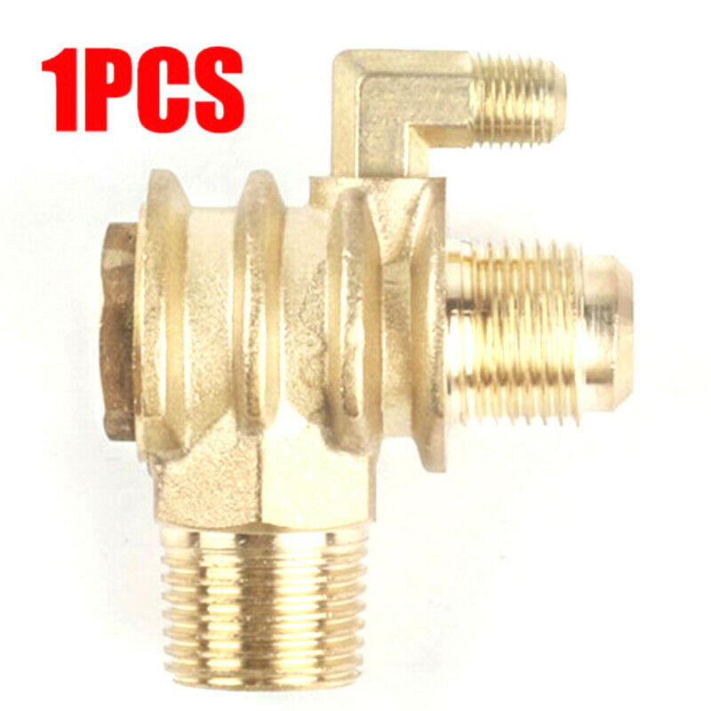 3-Port Check Valves One Way Male-Threaded Workshop Air Compressor 20*19*10mm SJ