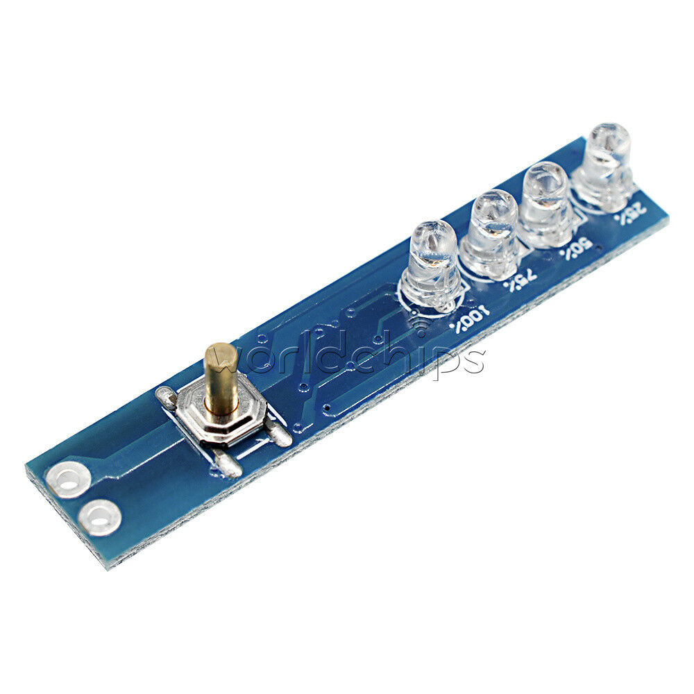 1S 18650 Lithium Battery Capacity Indicator Module Board LED Display Panel Power