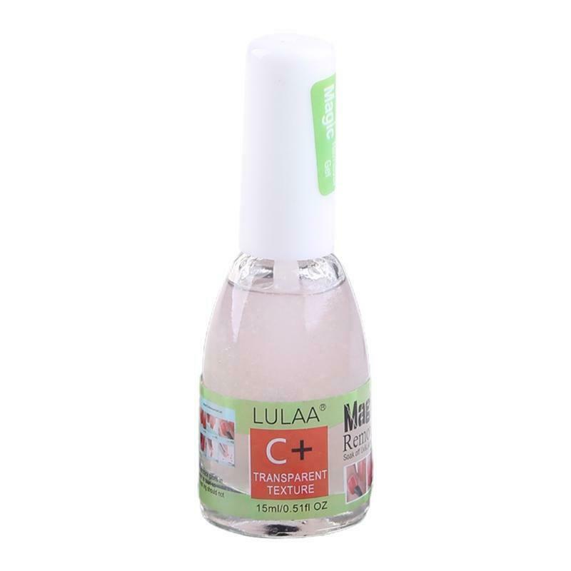 15ml Nail Polish Remover UV Gel Soak Off Removal Manicure Cleaner Tool
