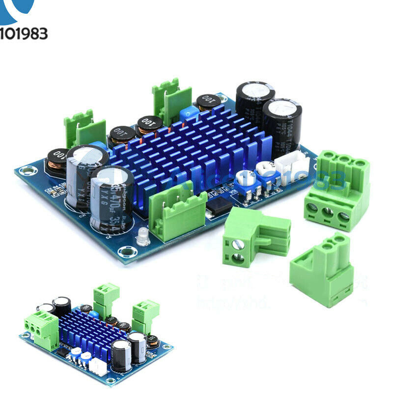 120W*120W TPA3116D2 Digital Power Amplifier Board 8-28V Audio Amp Module