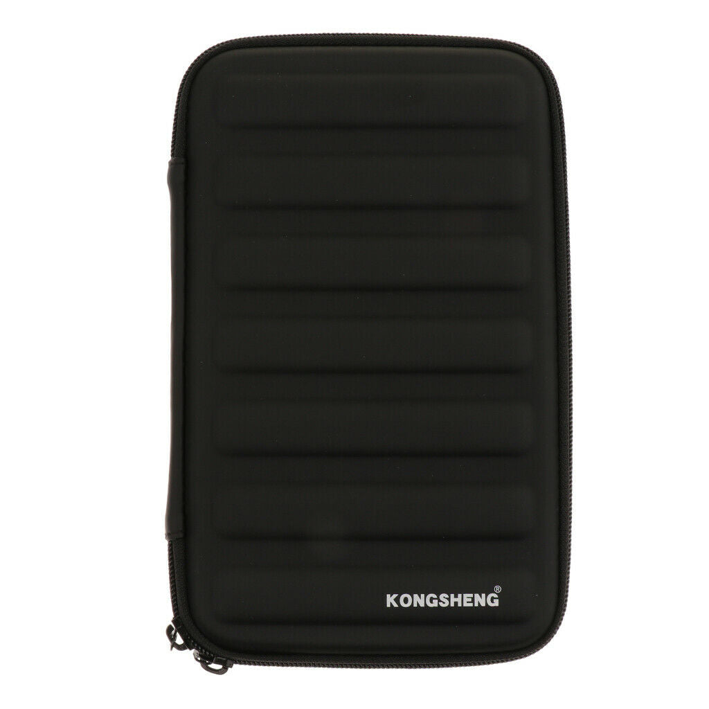 Carrying EVA Storage Box Organiser Soft Inner for 7Pcs 10-holes Harmonicas