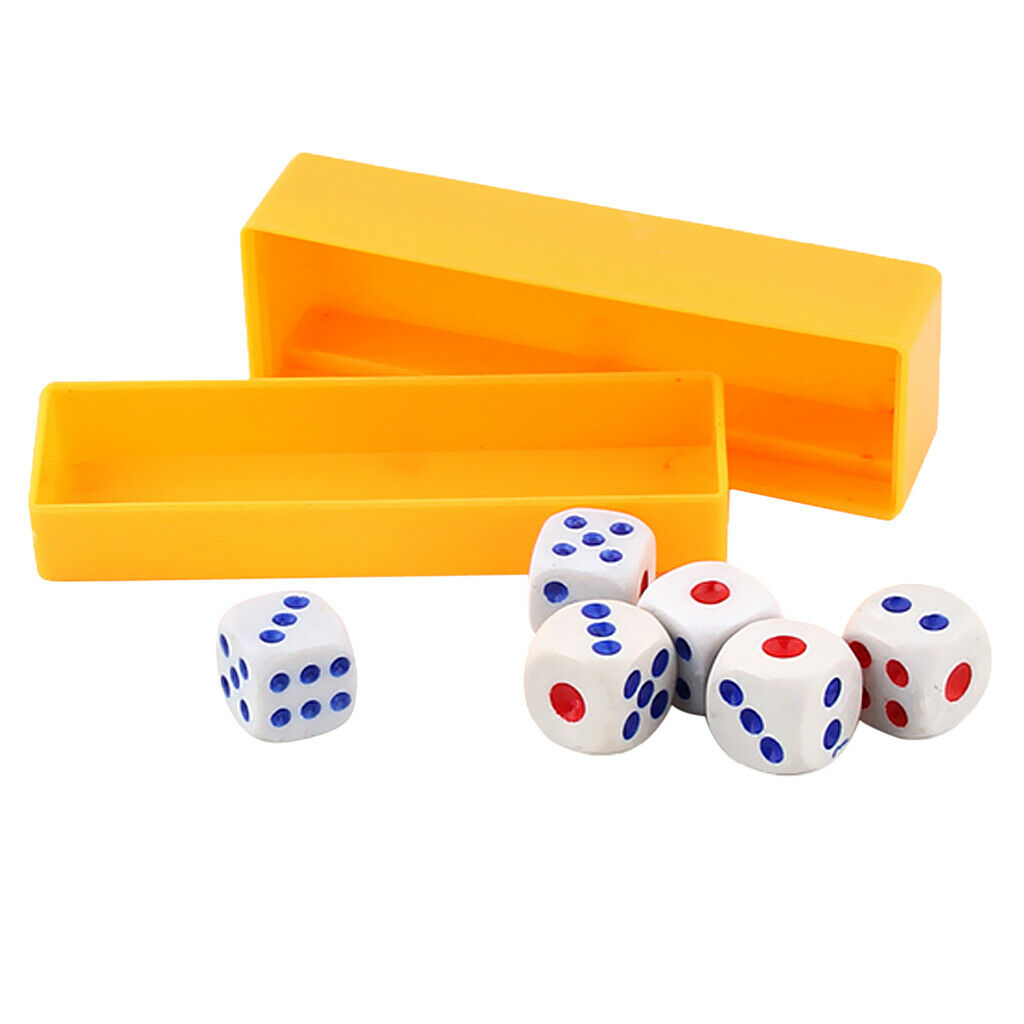 Amazing Dice Prediction Box Magic Tricks Kids Toys Props Magician Supplies -