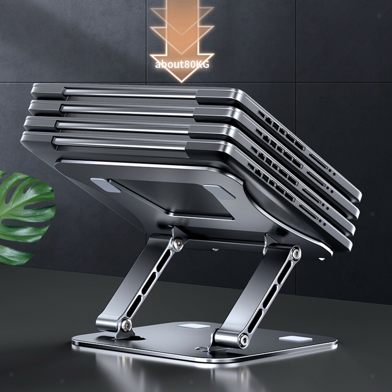 Adjustable Metal Computer Laptop Stand Holder Riser Aluminum Alloy
