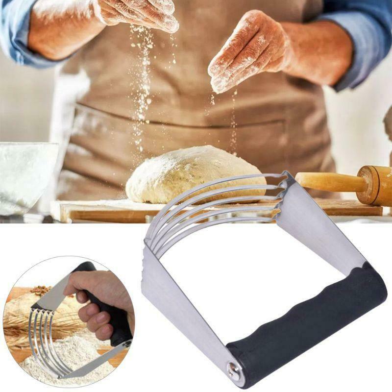 Dough Blender Professional Pastry Cutter with Stainless Steel Blades Baking Tool