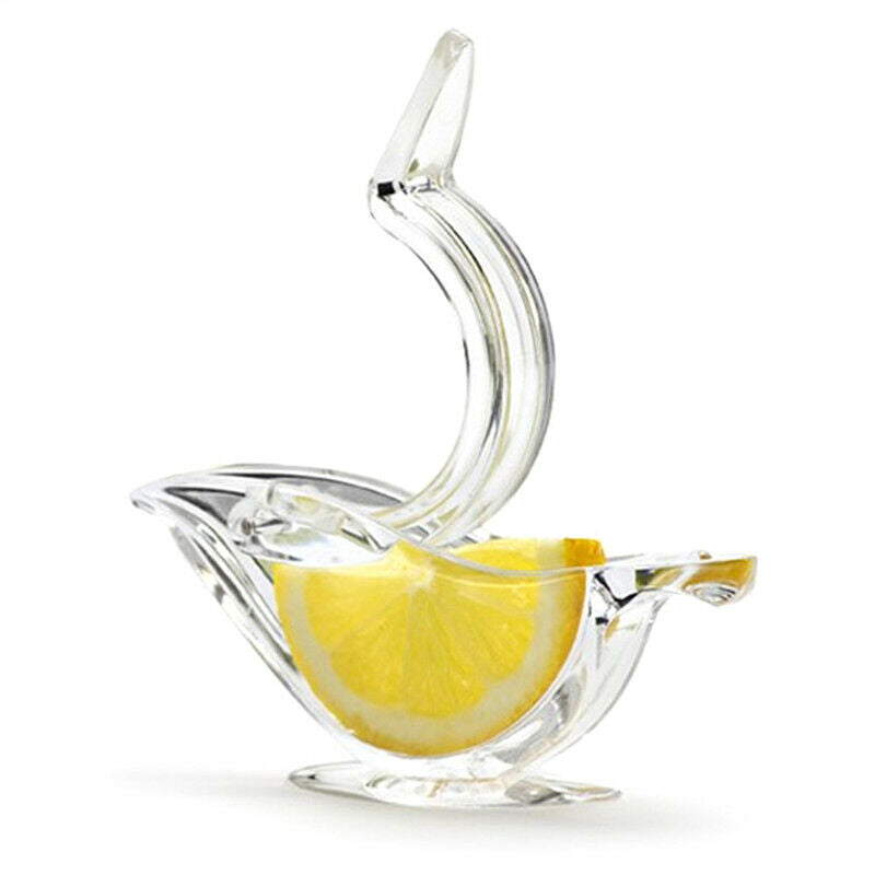 Acrylic Lemon Clip Manual Transparent Fruit Juicer Home Kitchen Bar Gadg.l8