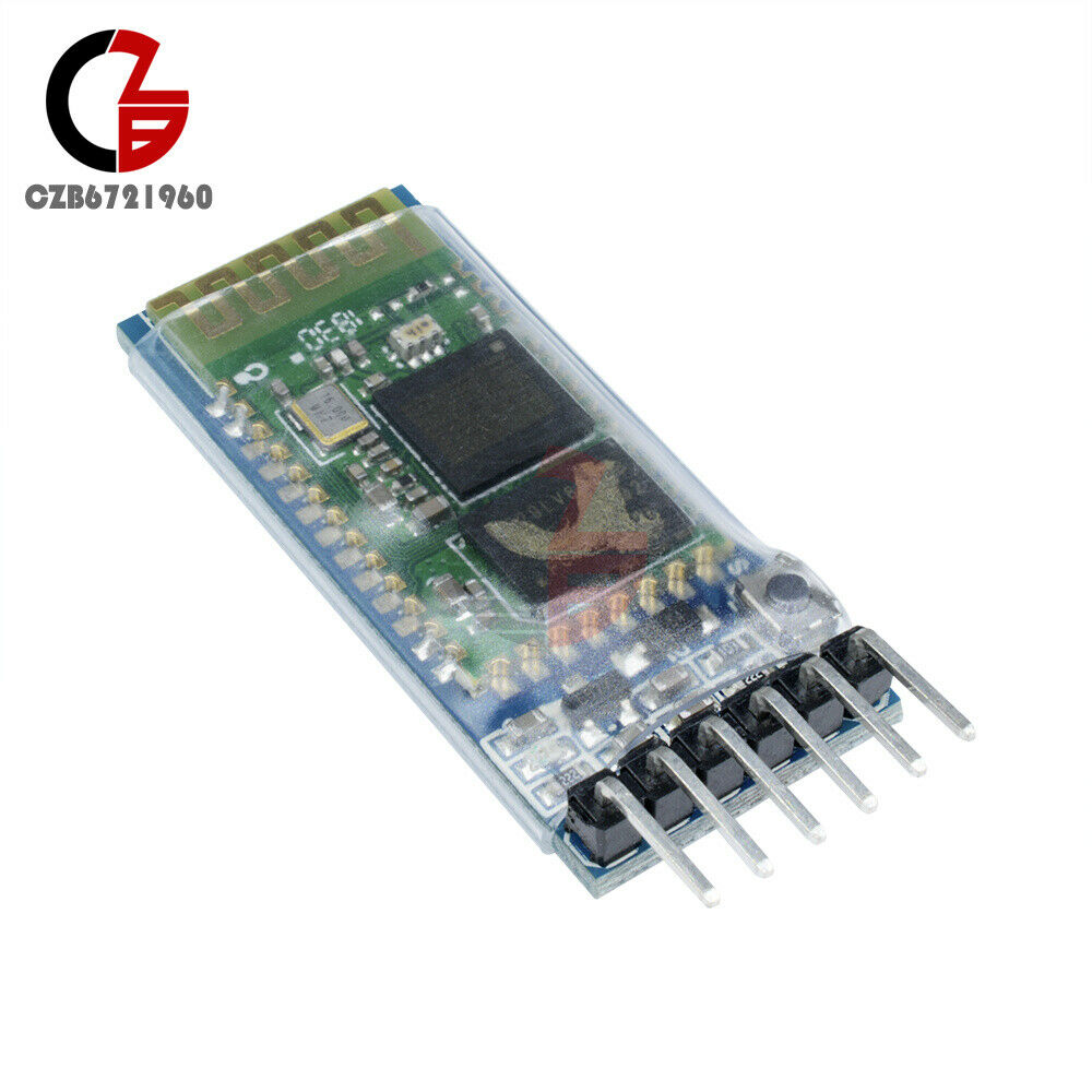 10x HC-05 Wireless Serial 6Pin Bluetooth RF Transceiver Module RS232 for Arduino