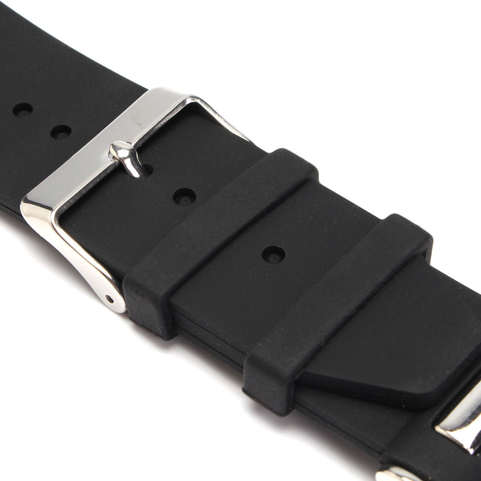 Silicone Rubber Diver Band Strap For Invicta Excursion 18202 Black 26mm
