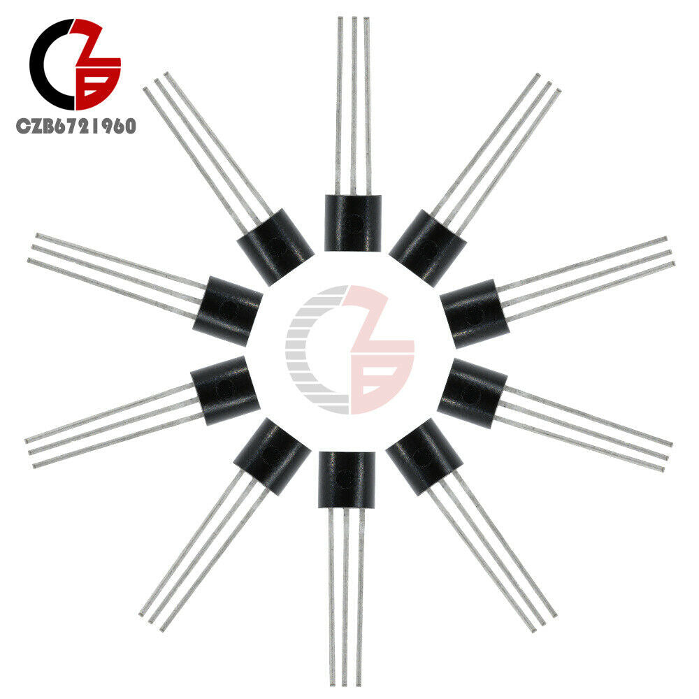 20PCS DALLAS 18B20 DS18B20 TO-92 Wire DIP-3 Digital Thermometer Temperature IC