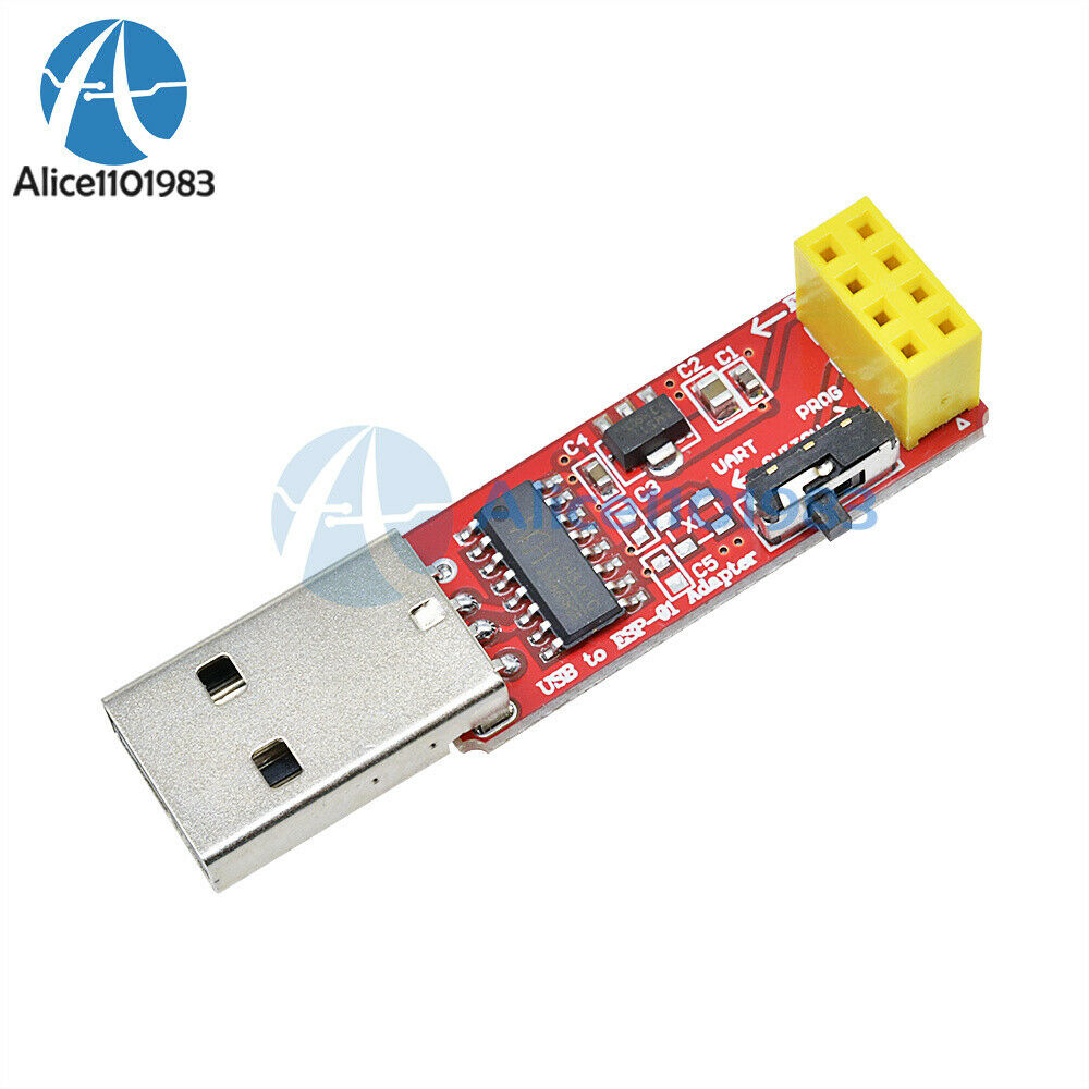 4.5V-5.5V USB to ESP8266 ESP-01 Wireless Wifi Adapter Module with CH340G Driver