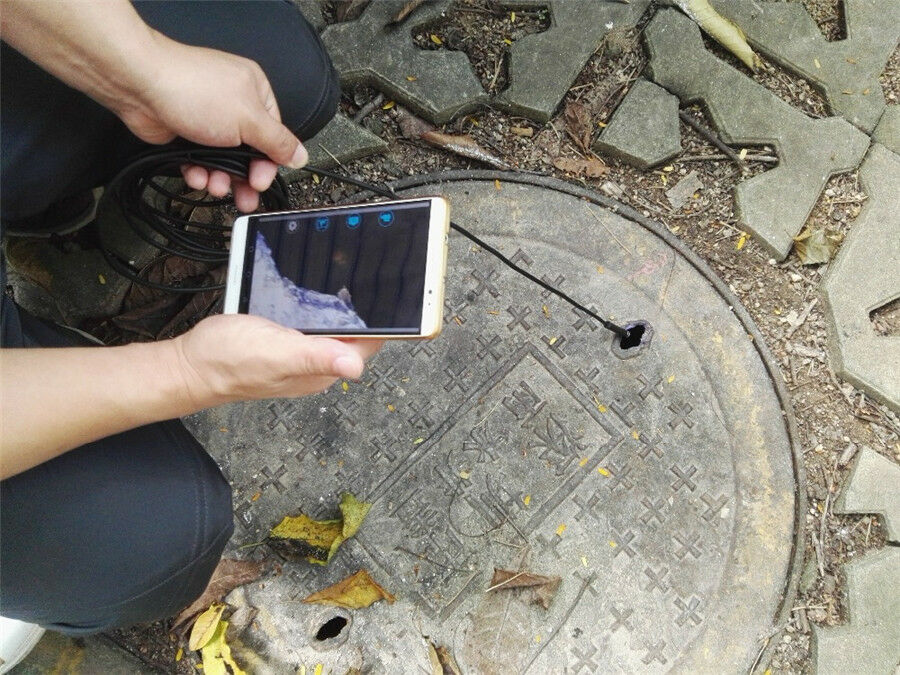 2M Endoscope Camera for Android IOS PC Endoscopio 720P Inspection Camera 8LED