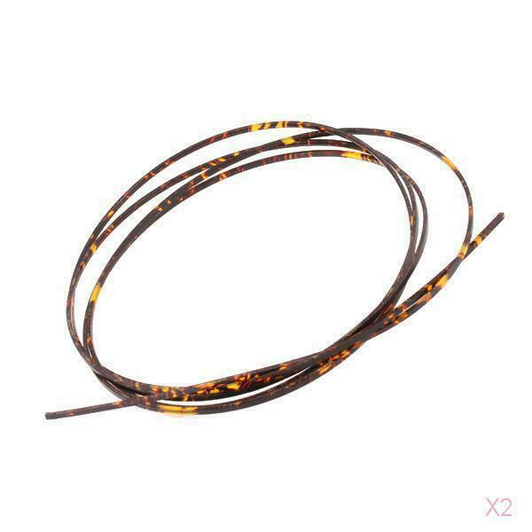 2 Cool Guitar Parts Celluloid Body Project Binding Purfling Strip 1650x2mmx1.5mm