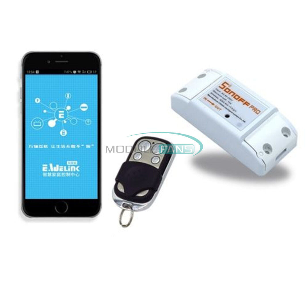 Sonoff 433Mhz RF- WiFi Wireless Smart Home Switch+RF Receiver Remote Control