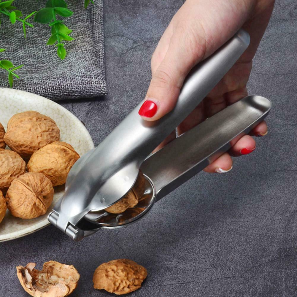 Stainless Steel Chestnut Clip Nut Opener Cracker Sheller Walnut Plier Tools @