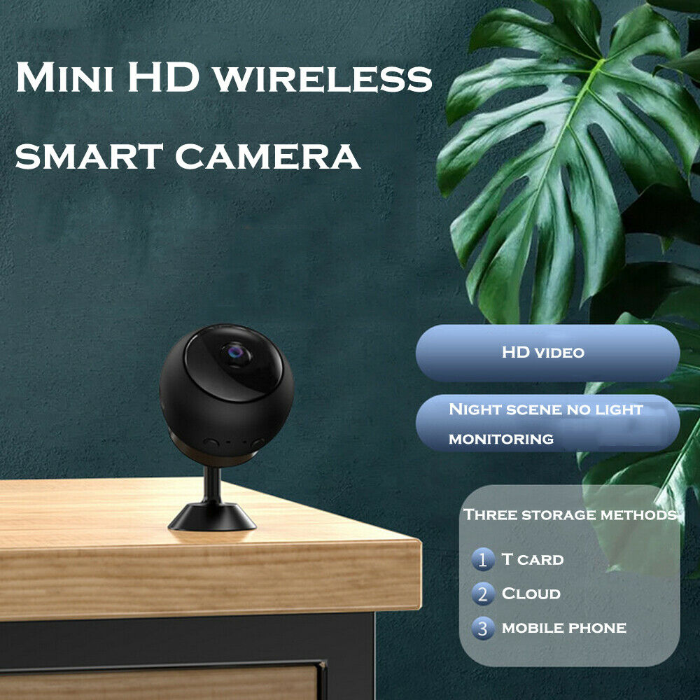 Mini Security Camera Wireless Smart WiFi Camcorder HD 1080P Cam Monitor NEW