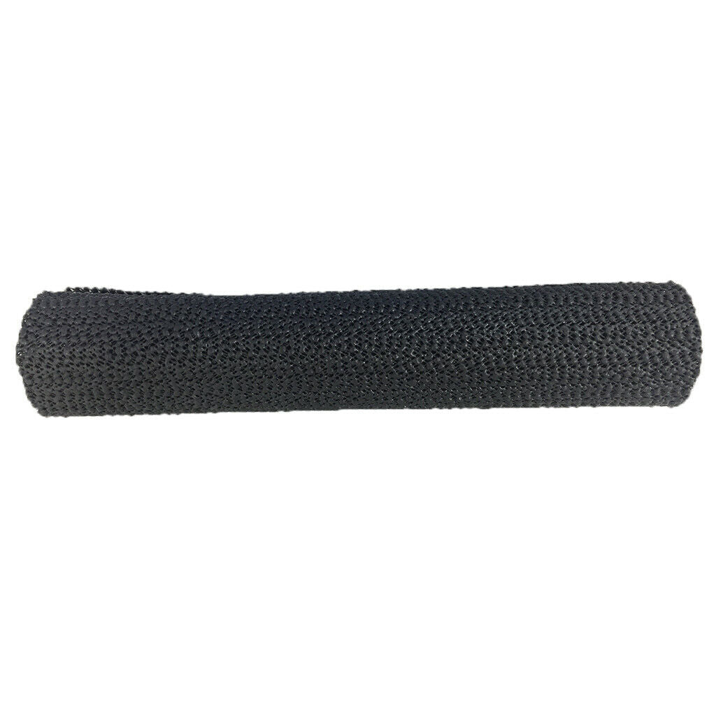 2Pcs Floor Liner Non-Adhesive Shelf Liner, Anti-Slip Mat Drawer Liner Black