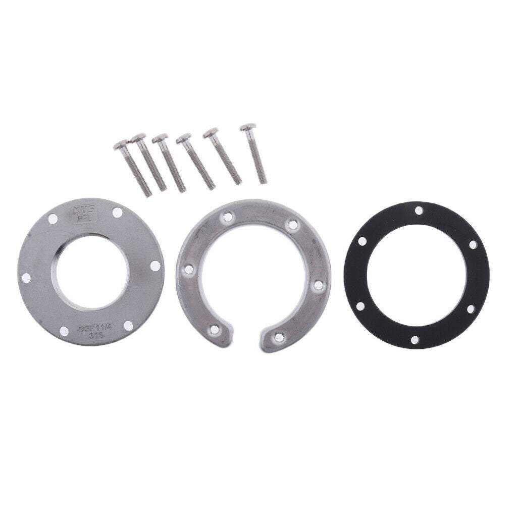 Stainless Steel Rod Flange Gasket Kit for Boat Mainre Motorboat Fishing