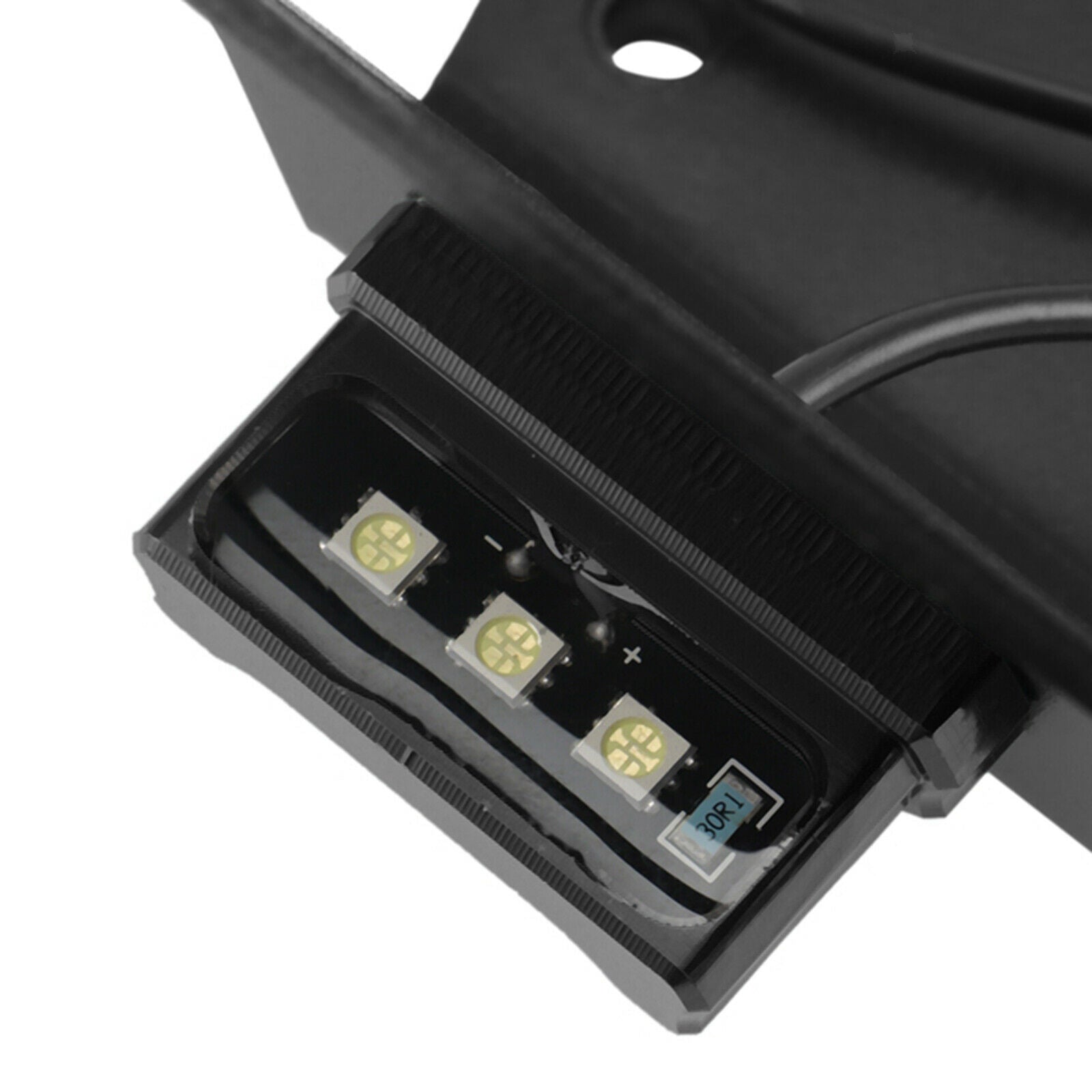 New License Holder Bracket Assembly Compatible with Yamaha Tenere 700 Black