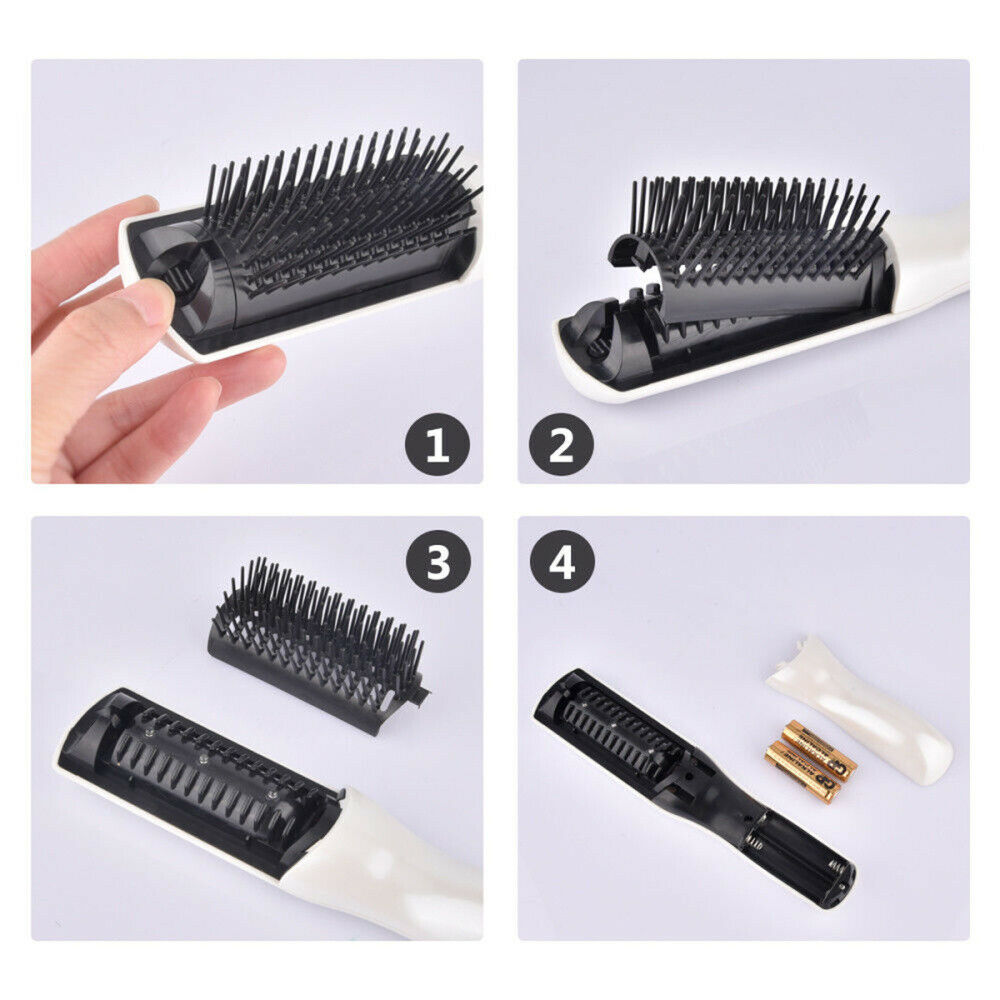 Electric Infrared Anti Hair Loss Comb Vibration Scalp Massager hair brush