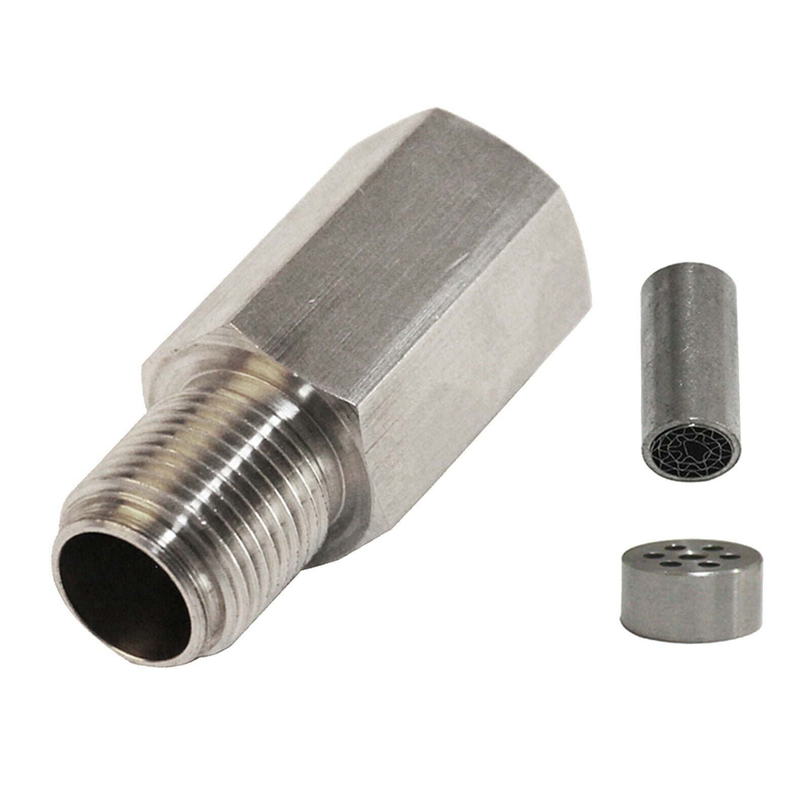 Metal Check Engine Light O2 Oxygen Sensor Adapter CEL FIX Restrictor Fitting
