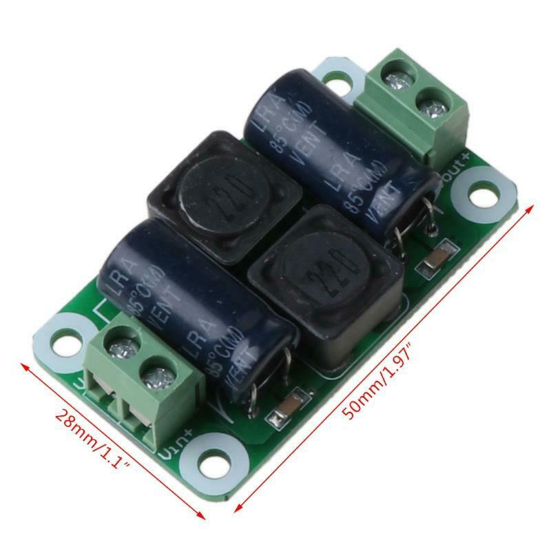 0-50V 4A DC Power Supply Filter Board Class D Amplifier Car EMI Suppression