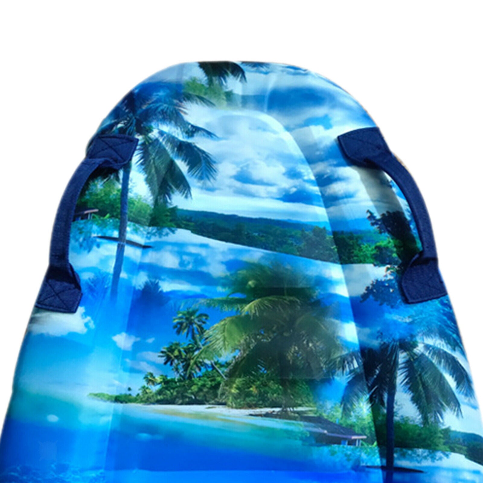 Portable Outdoor Inflatable Surfboard with Handles for Swimming Bathing Toys