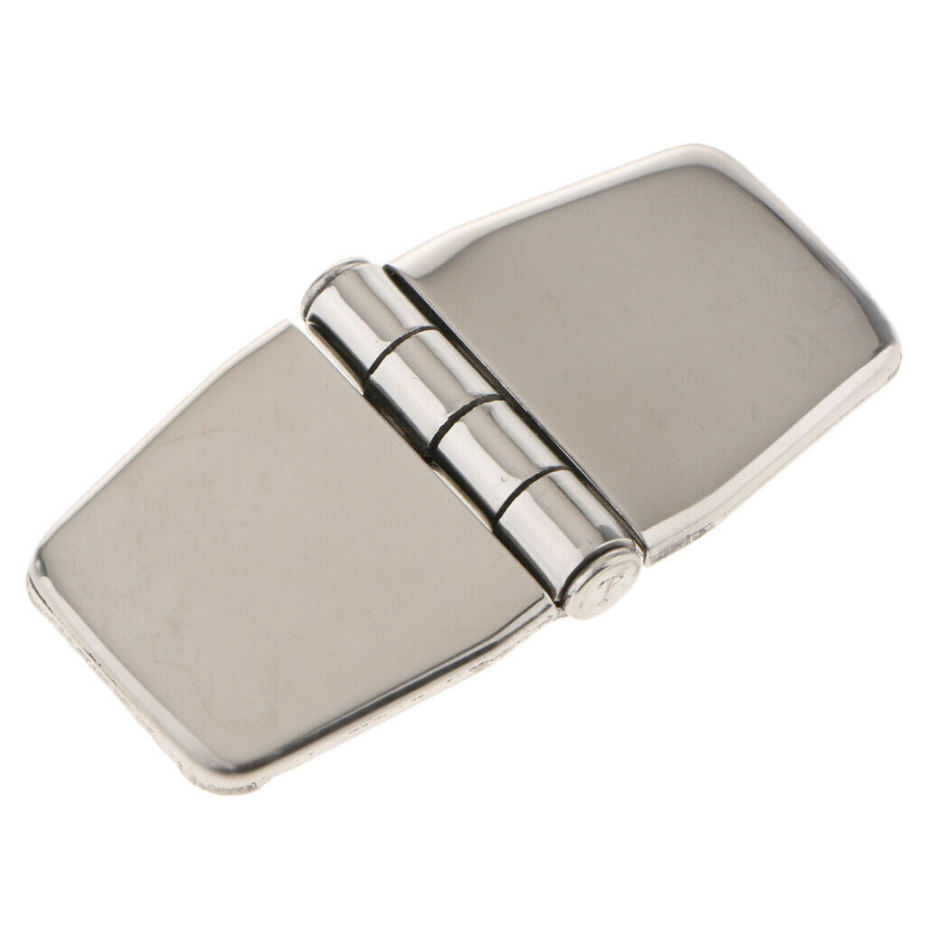 Marine Grade Stainless Steel Strap Hinge 1.5   inch, Door Hinge with Cover,