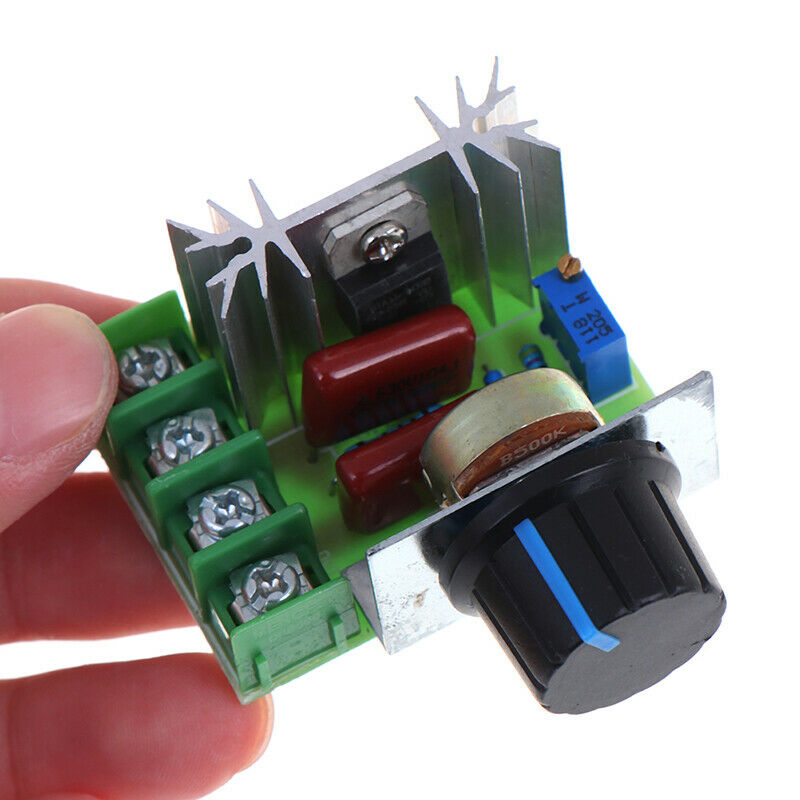1 Pcs AC 220V 2000W SCR Voltage Regulator Dimmers Speed Controller ThermostaDD