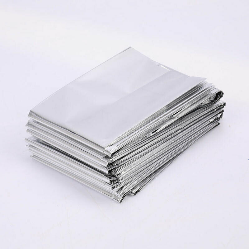 Outdoor Water Proof Emergency Survival Rescue Blanket Foil Thermal First .l8