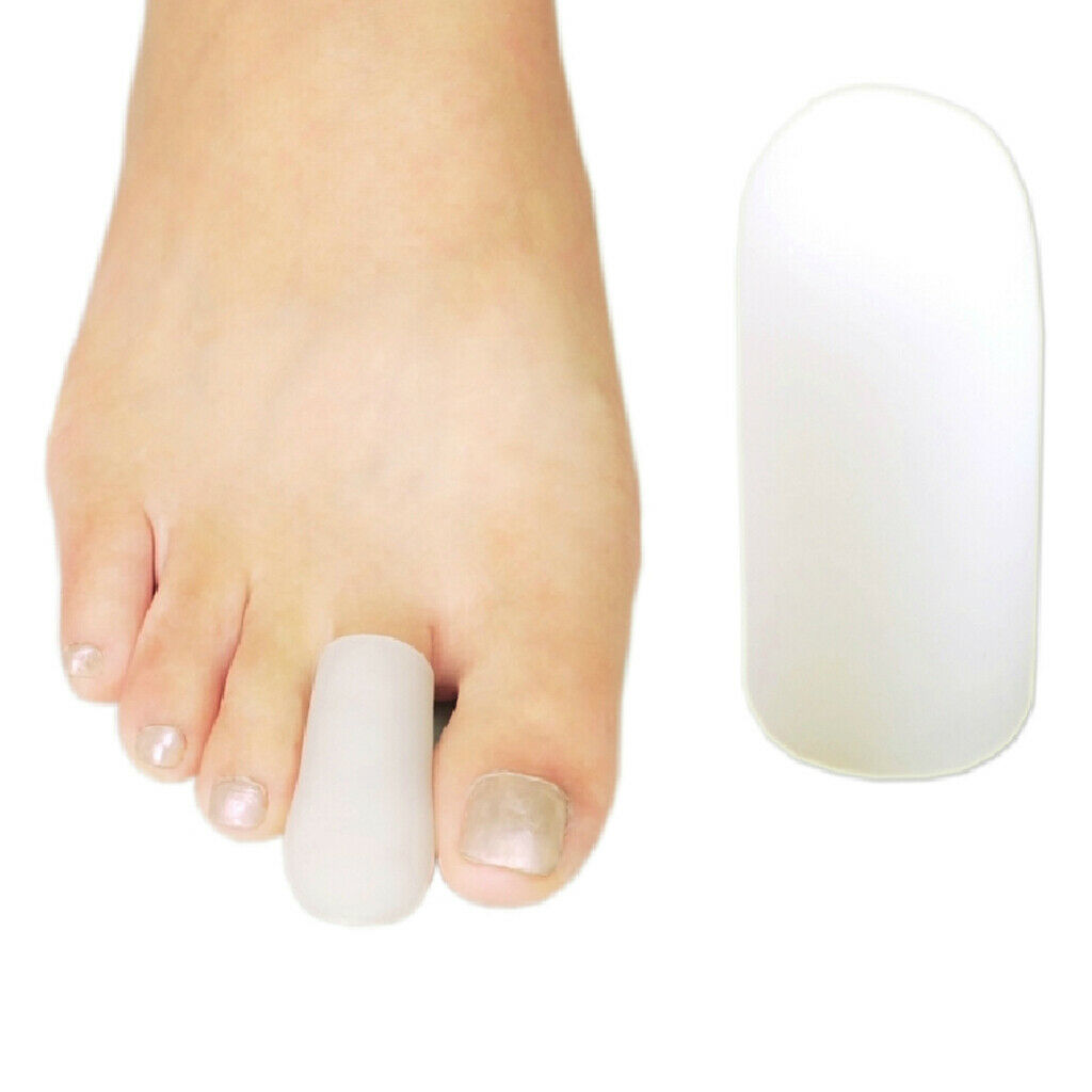 Hallux Valgus Soft Silica Gel Big Toe Tube Separators & Toe   Protector S