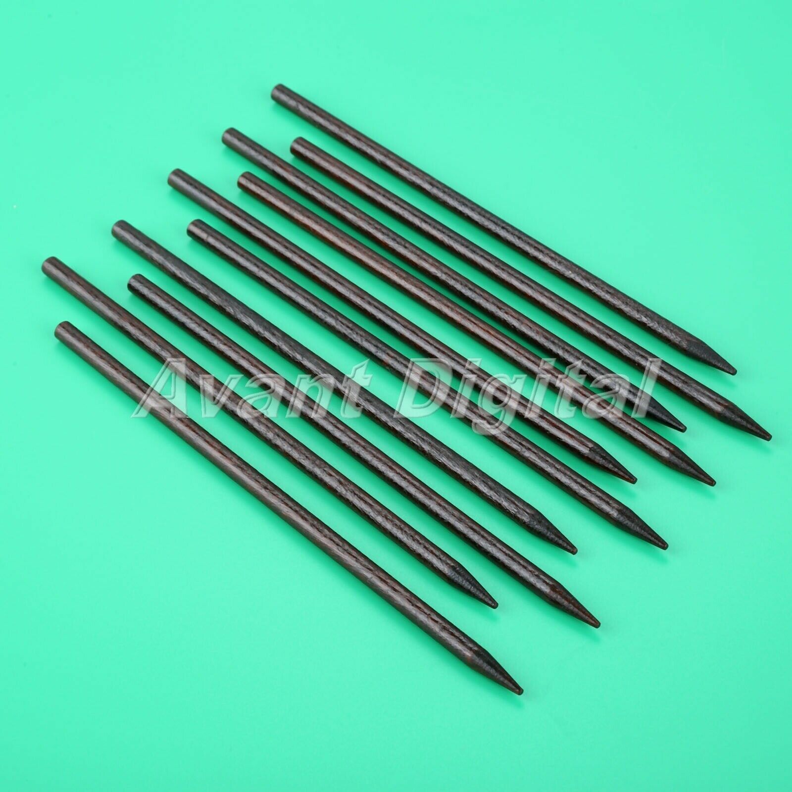10Pcs Eco-friendly Hairwear Woman Hair Sticks Wooden Hairpins Chinese Style 18cm