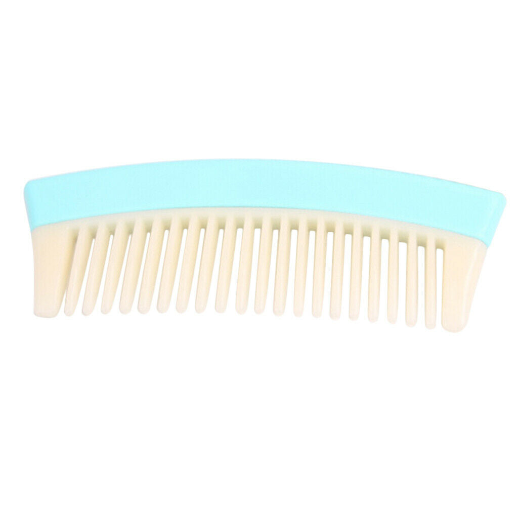 Plastic Portable Wide Tooth Detangling Hair Comb Anti-static for Women Light