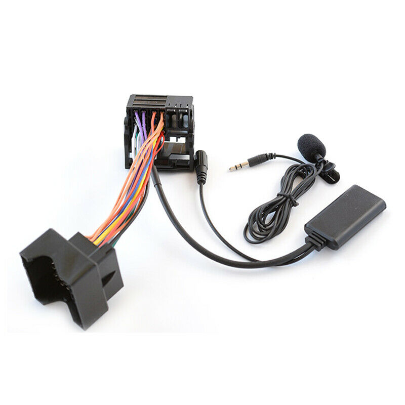 Car Audio Wireless Bluetooth Aux Input Cable Adapter Wire Harness For BMW E60/90