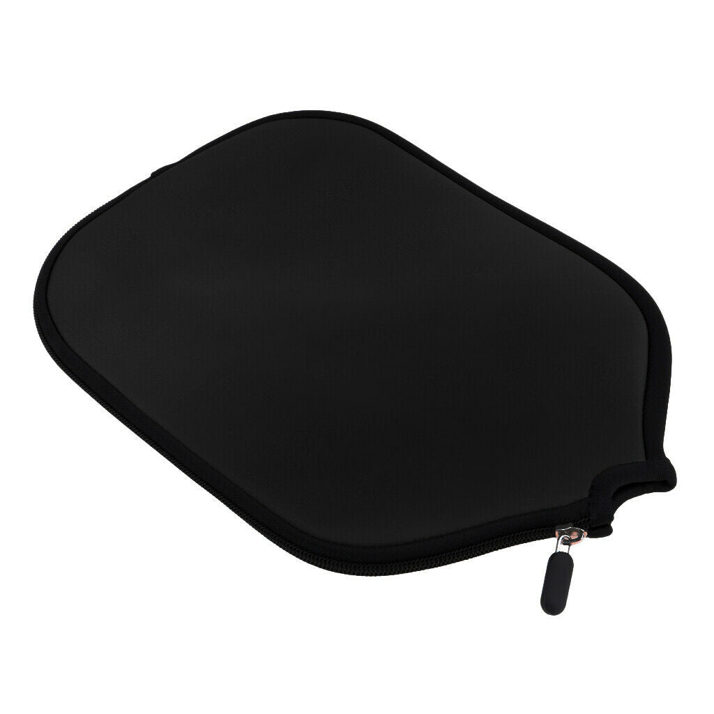Durable Pickleball Paddle Cover Case Carrier Bag Racket Bat Sleeves Black