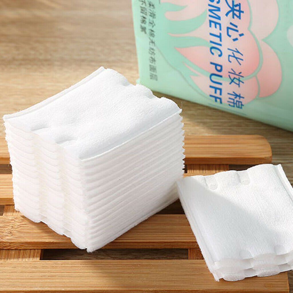 200PCS Soft Makeup Remover Pure Cotton Pads Cosmetic Puff Face Nail Cleaning