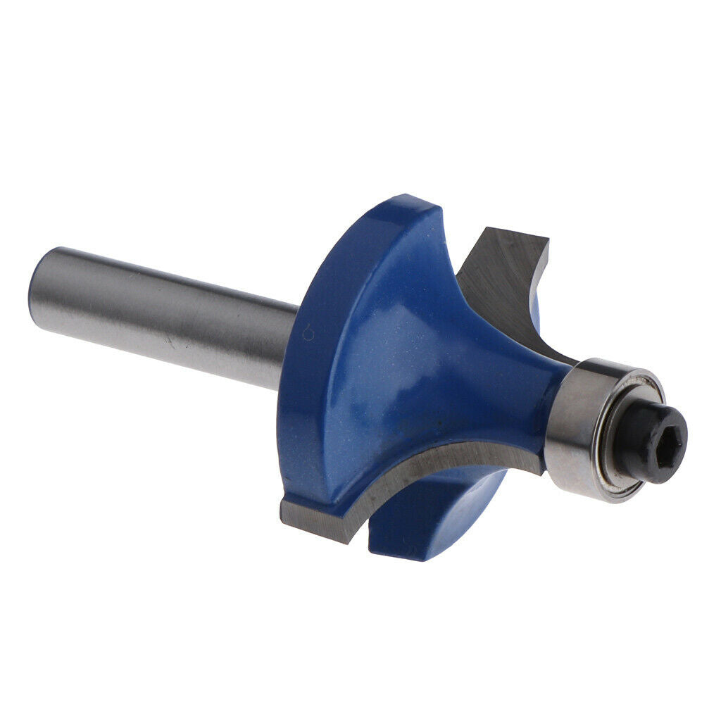 Round Over Edge Forming Router Bit - 1/4'' Shank Woodworking Tool